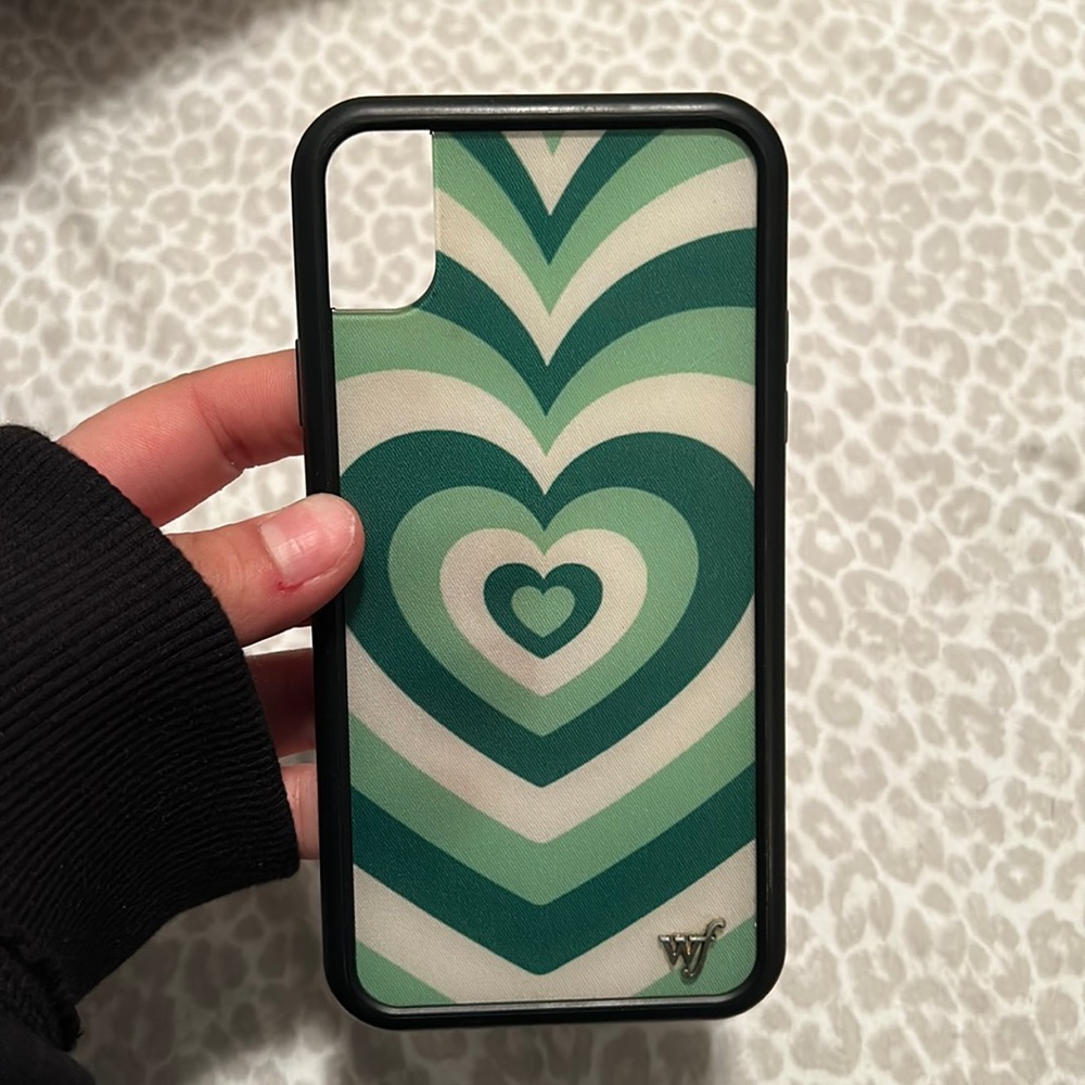 Matcha Love Wildflower iPhone XR case